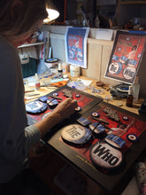 Load image into Gallery viewer, KEITH MOON 3D LARGE portrait on wood