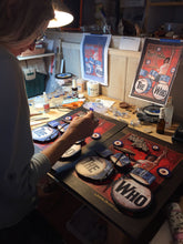 Load image into Gallery viewer, KEITH MOON 3D portrait on wood