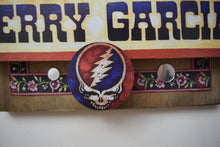 Load image into Gallery viewer, Jerry Garcia 3D portrait on wood / 1960's Rock and Roll art / Jerry Garcia art / classic rock painting / rock music portrait / Jerry Garcia print / classic rock art / 1960s music art / The Grateful Dead art / The Grateful Dead painting / The Grateful Dead print / Deadhead art / Jessie Buddell / Primalscenes.com / Primal Scenes