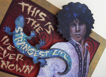 Load image into Gallery viewer, Jim Morrison 3D portrait on wood / 1960's Rock and Roll art / Jim Morrison art / classic rock painting / rock music portrait / Jim Morrison print / classic rock art / 1960s music art / The Doors art / The Doors painting / The Doors print / Jessie Buddell / Primalscenes.com / Primal Scenes