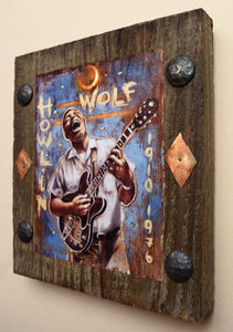 Howlin' Wolf with guitar
