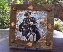 Load image into Gallery viewer, John Lee Hooker sitting large