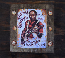 Load image into Gallery viewer, Muddy Waters with guitar large