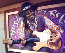 Load image into Gallery viewer, JIMI HENDRIX original painting