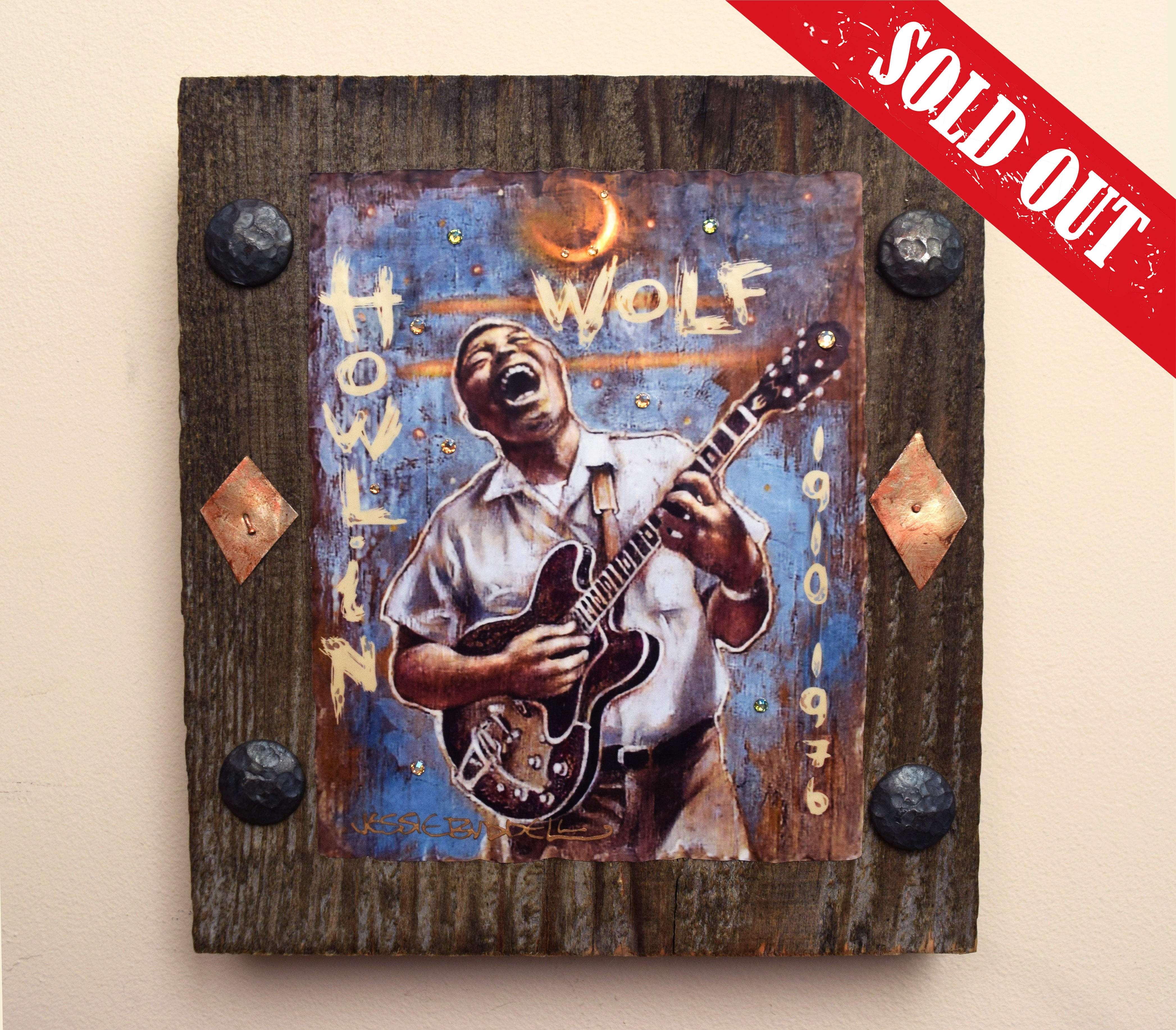 Howlin' Wolf with guitar – Primal Scenes