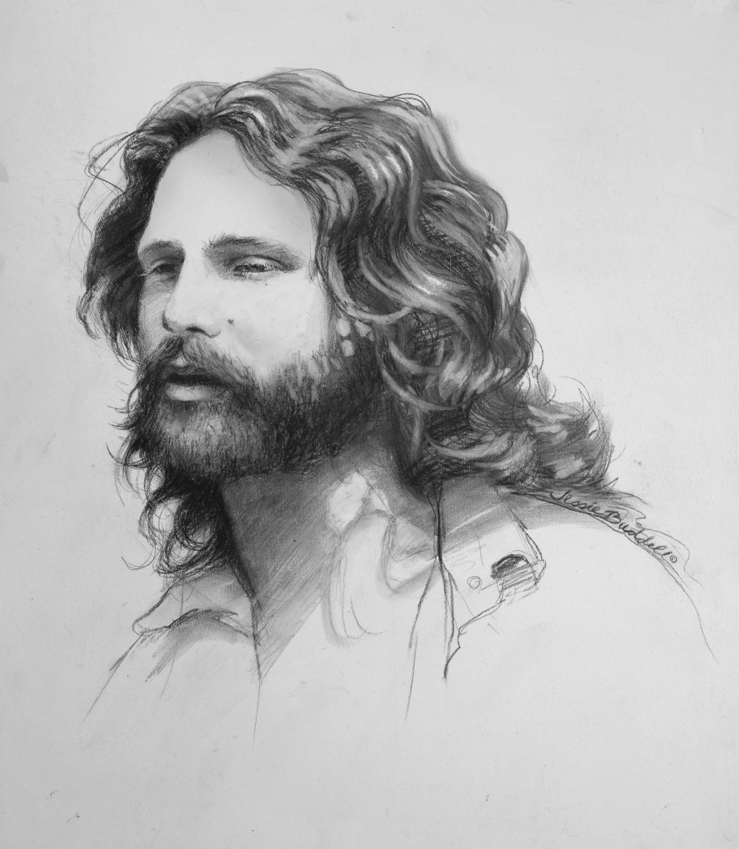 Jim Morrison sketch A