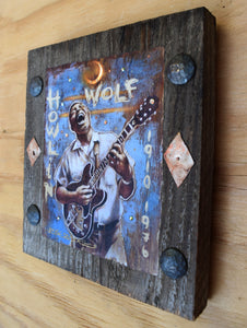 Howlin' Wolf with guitar