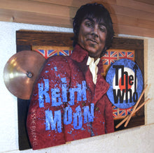 Load image into Gallery viewer, KEITH MOON with Cymbal original painting